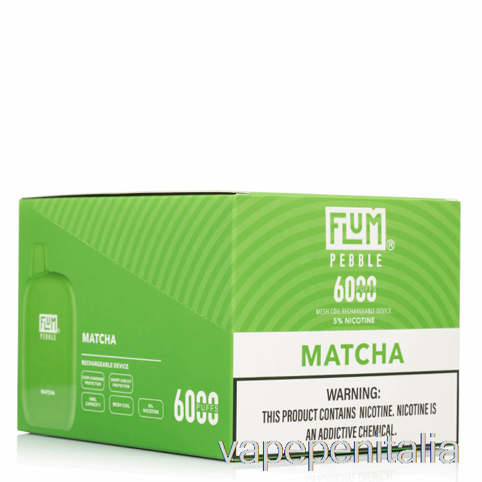 Vape Italia [confezione Da 10] Flum Pebble 6000 Usa E Getta